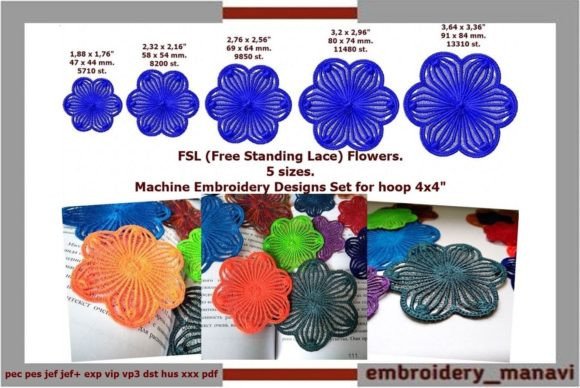 FSL Free Standing Lace Flowers Review for Boutique Apparel