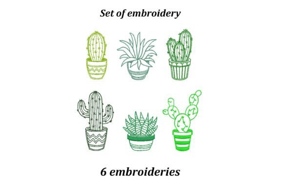 Houseplants: A Fresh Take on Holiday Embroidery
