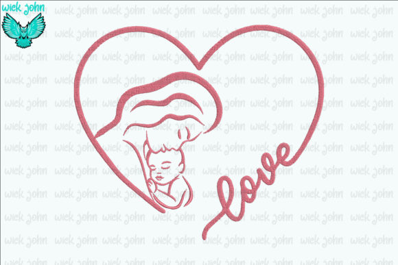 Mom and Baby Love Heart: A Designer’s Review