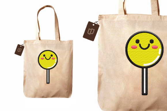 Review: Stick Candy with a Cute Smile Design