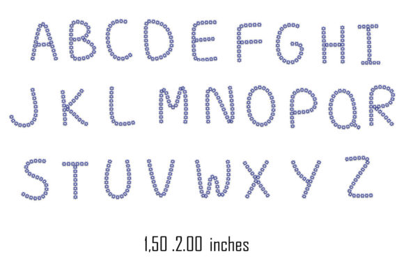 Reviewing Font for Festive Holiday Embroidery Collections