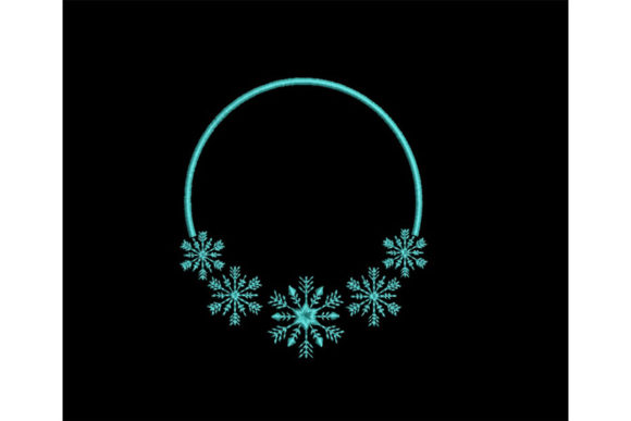 Round Frame with Snowflakes: A Designer’s Review